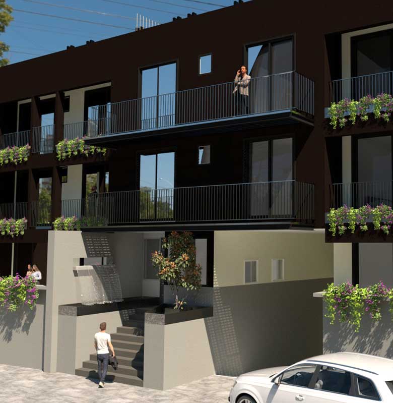 foto de fachada de edificio